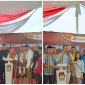 Pasangan Bupati dan Wakil Bupati Pesawaran Aries Sandi - Supriyanto dan Pasangan Nanda Indira-Antonius resmi mendaftar ke KPU Pesawaran. Foto : Kolase  Berandalappung. com