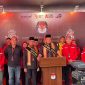 Pasangan petahana Calon Gubernur dan Wakil Gubernur Lampung, Arinal Djunaidi dan Sutono, secara resmi mendaftarkan diri ke KPU Lampung. Foto : Wildanhanafi/berandalappung.com