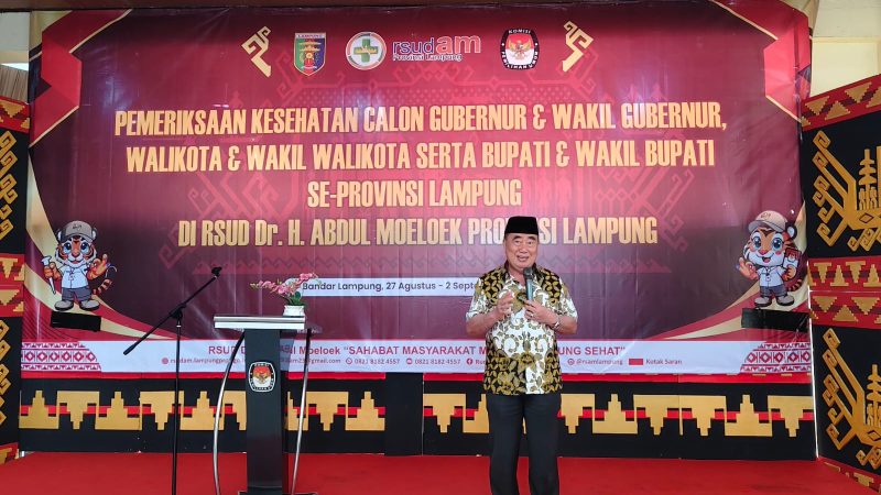Calon Bupati Tanggamus, Saleh Asnawi, dengan tegas menyatakan kesiapannya untuk maju dalam Pemilihan Kepala Daerah (Pilkada) 2024. Foto : Wildanhanafi/berandalappung.com