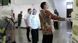 Sekertariat DPRD Provinsi Lampung dikunjungi JDIH Pusat. Foto : Wildanhanafi/berandalappung.com