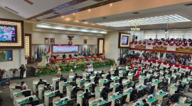 Sebanyak 85 Anggota DPRD Provinsi Lampung Periode 2024-2029 Dilantik. Foto : Wildanhanafi/berandalappung.com