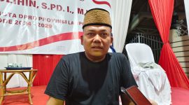 Sholihin, anggota DPRD Lampung dari Fraksi PDIP. Foto : Wildanhanafi/berandalappung.com