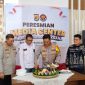 Kapolresta Bandar Lampung Abdul Waras, Ketua PWI Lampung Wirahadikusumah dan Andika Kangen Band. Foto : Wildanhanafi/berandalappung.com