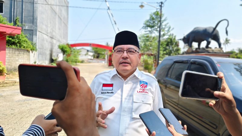 Ketua Tim Penjaringan Pilkada PDIP Lampung Watoni Noerdin. Foto : Wildanhanafi/berandalappung.com