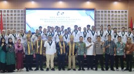 Tommy Perdana Putra resmi dilantik menjadi pengurus HMI Badko Sumbagsel. Foto : berandalappung. com