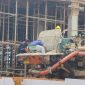 Pekerja proyek diduga tidak menggunakan alat pelindung diri K3. Foto : berandalappung.com