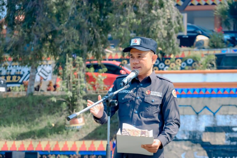 Ketua Bawaslu Lampung Iskardo P.anggar. Dokumen Bawaslu Lampung 