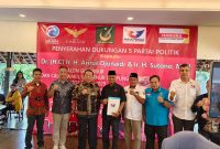 Partai Non Parlemen mendukung pasangan kepada Arinal-Sutono di Pilkada 2024. Foto : Wildanhanafi/berandalappung.com