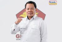 Ketua Badan Pemenangan Pemilu (Bappilu) Gerindra Pesawaran Darul Qutni. Foto : Picsart  Wildanhanafi/berandalappung.com