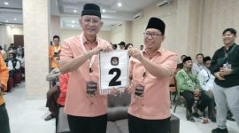 Setelah Diundi, Adi Erlansyah dan Hisbullah Huda Dapat Nomor Urut 2. Foto : Ist