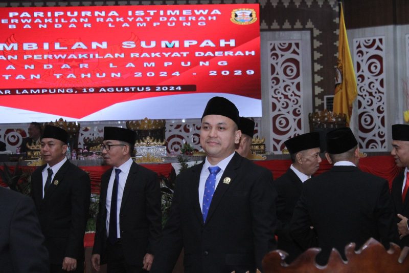 Anggota DPRD Kota Bandar Lampung Rezki Wirmandi dipercayakan sebagai ketua Fraksi.