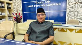 Anggota Dewan Perwakilan Rakyat Daerah (DPRD) Provinsi Lampung dari Fraksi Partai Amanat Nasional (PAN), Yusirwan. Foto : Wildan hanafi/berandalappung.com
