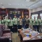 Pejabat (Pj) Gubernur, Samsudin menerima audensi Asosiasi Media Siber Indonesia (AMSI) Lampung di ruang kerja Kantor Gubernur. 
