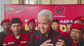 Ketua DPP PDI Perjuangan Bidang Pemerintahan dan Otonomi Daerah Ganjar Pranowo. Foto : Wildanhanafi/berandalappung.com