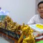 Koordinator Penyelesaian Sengketa Bawaslu Lampung, Gistiawan, menegaskan pentingnya netralitas kepala desa dalam Pilkada 2024. Foto : Daswati.id