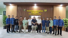 Bina Marga dan Bina Kontruksi (BMBK) Provinsi Lampung dan Asosiasi Media Siber Indonesia (AMSI) siap berkolaborasi dalam menyebarluaskan informasi dan program pembangunan infrastruktur di wilayah Lampung. Foto : AMSI Lampung 