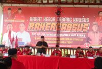 Calon Gubernur Lampung nomor urut 01, Arinal Djunaidi, mengajak para kader PDI Perjuangan untuk saling menjaga persatuan dan menciptakan demokrasi yang damai dalam menghadapi Pilkada serentak 2024. 