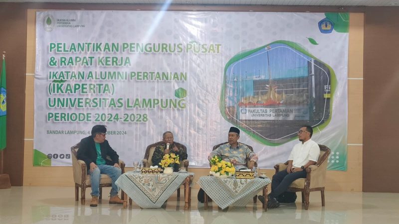 IKA FP Unila mengelar diskusi Publik bertajuk 