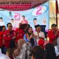 DPD PSI Bandar Lampung Kampanye Tatap Muka calon Walikota dan Wakil Walikota Bandar Lampung Eva Dwiana-Deddy Amrullah. Foto : Wildan hanafi/berandalappung.com