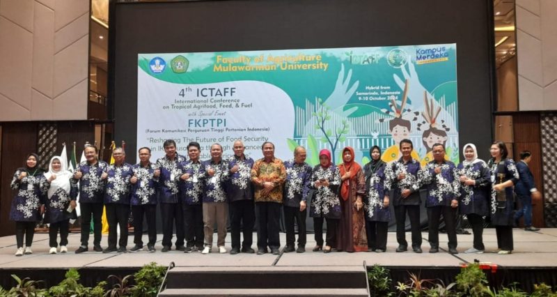 FP Unila menunjukkan komitmennya dalam pengembangan pertanian berkelanjutan dengan berpartisipasi aktif dalam 4th International Conference on Tropical Agrifood, Feed, and Fuel (ICTAFF).