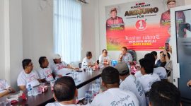 Calon Gubernur Lampung nomor urut 1, Arinal Djunaidi, berencana membangun pelabuhan di Kecamatan Labuhan Maringgai. Foto: Ist