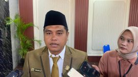 Juru Bicara Panitia Khusus (Pansus) penyusunan Tatib, Muhammad Qhofur. Foto: Wildanhanafi/berandalappung.com