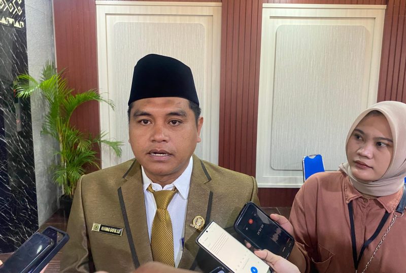 Juru Bicara Panitia Khusus (Pansus) penyusunan Tatib, Muhammad Qhofur. Foto: Wildanhanafi/berandalappung.com
