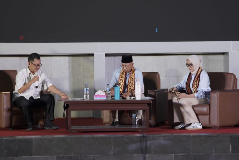 RMD-Jihan Paparkan Visi Misi dihadapan Mahasiswa Unila. 