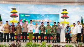 Pengurus Wilayah Nahdlatul Ulama (PWNU) Provinsi Lampung, menggelar musyawarah kerja wilayah (Muskerwil) I. Foto: Wildan hanafi/berandalappung.com