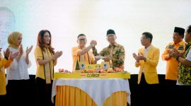 Golkar Lampung gelar Konsolidasi pemenangan Mirza-Jihan di Pilgub Lampung. 