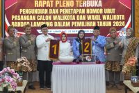 KPU Kota Bandar Lampung, akan menggelar debat perdana calon walikota (Cawalkot) dan calon wakil walikota. 