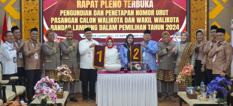 KPU Kota Bandar Lampung, akan menggelar debat perdana calon walikota (Cawalkot) dan calon wakil walikota. 