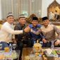 Bambang Iman Santoso dan Rafieq, mengunjungi kediaman Wahdi Siradjuddin di Lamban Agung TMII, Banjarsari, Metro Utara. Foto: Ist