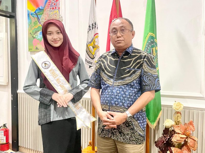 Amira mewakili Provinsi Lampung dalam ajang Puteri Ekowisata Indonesia 2024.