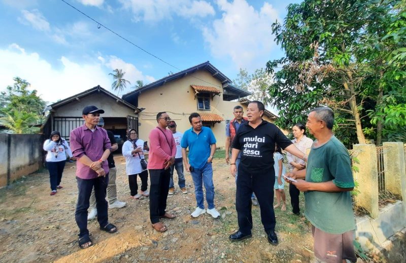 Gubernur Lampung Nomor urut 1, Arinal Djunaidi tanggap dan peduli terhadap warga yang tertimpa musibah.