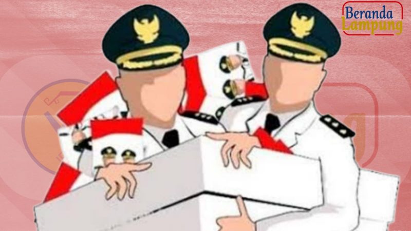 Ilustrasi hasil survei LSI calon gubernur dan wakil gubernur Lampung. Foto: Picsart berandalappung.com