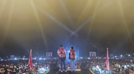 Kali ini Ardjuno menggelar pesta Rakyat bersama masyarakat Purbolinggo tepatnya, di lapangan Merdeka Kecamatan Purbolinggo. 