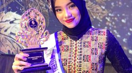 Tourine Shabira Amira, siswa kelas XII IPS 2, berhasil menorehkan prestasi gemilang di kancah nasional. Foto: Ist