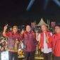 calon gubernur Lampung Arinal-Sutono menyapa Masyarakat Mesuji dengan pesta rakyat. 