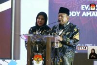 Tangkap layar debat calon walikota dan wakil walikota Bandar Lampung. 