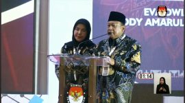 Tangkap layar debat calon walikota dan wakil walikota Bandar Lampung. 