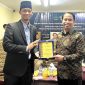 Prof. Andi Thahir dampingi Mahasiswa Asal Lampung di acara Dialog Terbuka bersama delegasi UIN Raden Intan Lampung. 
