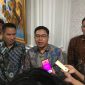 Ketua KPU Lampung Erwan Bustami disaat memberikan keterangan terkait Keputusan KPU Metro. 