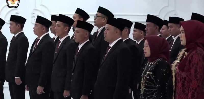 KPU RI resmi lantik anggota KPU Kabupaten/Kota Se-Lampung. 