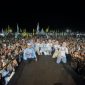 Ketua Umum Partai PKB Turun Kampanyekan Rahmat Mirzani Djausal dan Jihan Nurlela di Kampanye terakhirnya. 