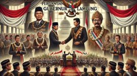 Ilustrasi Pergantian Gubernur Lampung. Dok: Ist