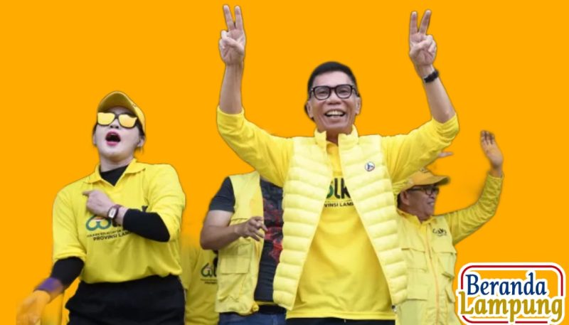 Sejumlah nama calon Ketua DPD I Partai Golkar Lampung mulai bermunculan menjelang Musyawarah Daerah Luar Biasa. Ilustrasi: berandalappung.com