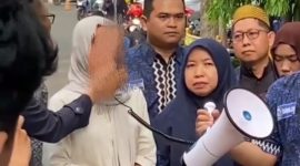 Tangkap layar klarifikasi mahasiswa UBL meminta maaf kepada pihak kampus IIB Darmajaya. 