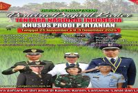 TNI memberikan kesempatan kepada lulusan sarjana bidang pertanian (D4, S1, S2, S3) untuk bergabung sebagai Perwira Prajurit Karier. 