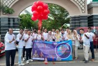 UPTD Puskesmas Ganjaragung memperingati Hari AIDS Sedunia. Foto: Ist
